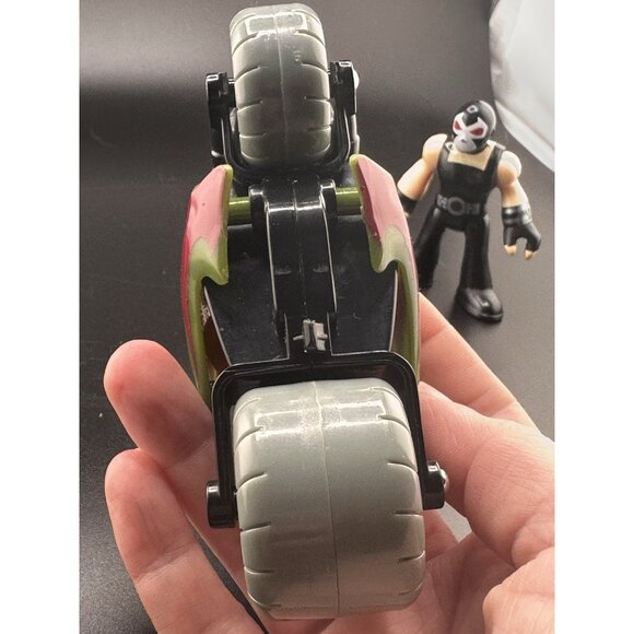 Fisher-Price Imaginext DC Super Friends Batman Robin’s Motorcycle Bane Figure - Picture 12 of 12
